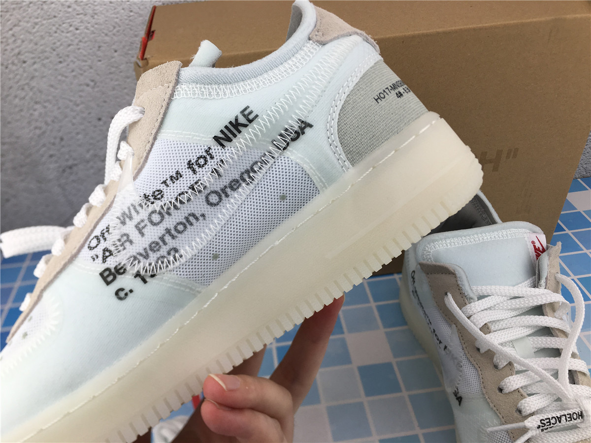 Off-White x Air Force 1 Low The Ten AO4606-100